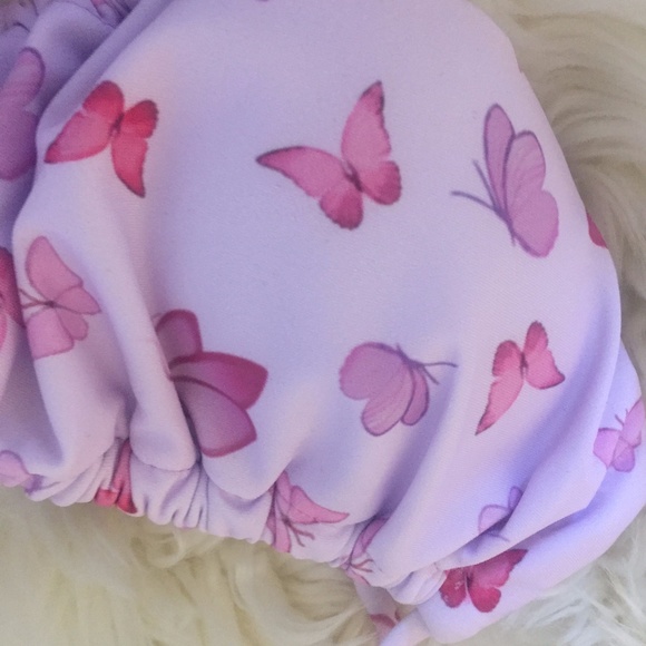 NEW! Purple Lilac Butterfly Bikini Swimsuit Set - Picture 16 of 17